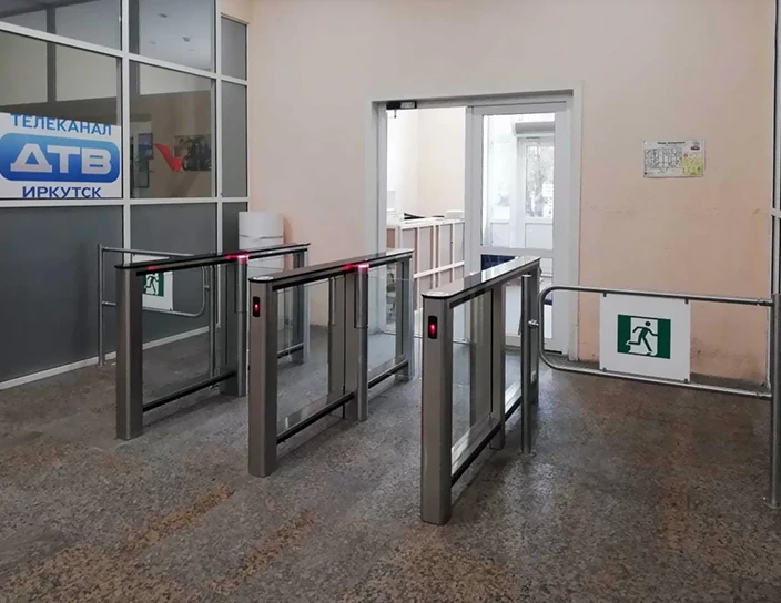 ST-01 Speed Gates, BH-02 Railings, Peretz-TV Channel Office, Russia