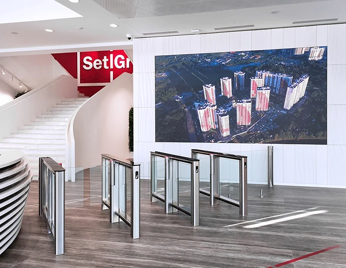 ST-01 Speed Gates, Setl Group Office, Russia