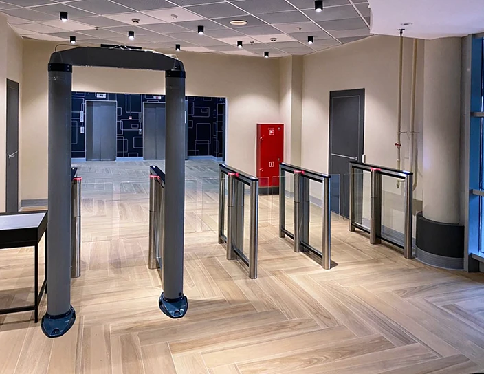 ST-11 Speed gates, Oil and Gas Company Office, Russia