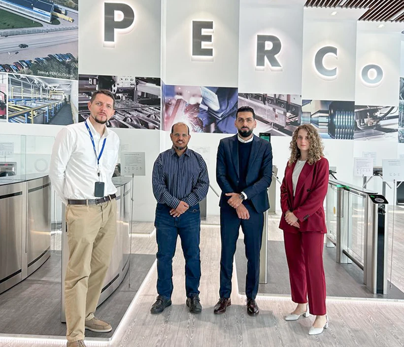 Visit of Partners from Saudi Arabia to PERCo