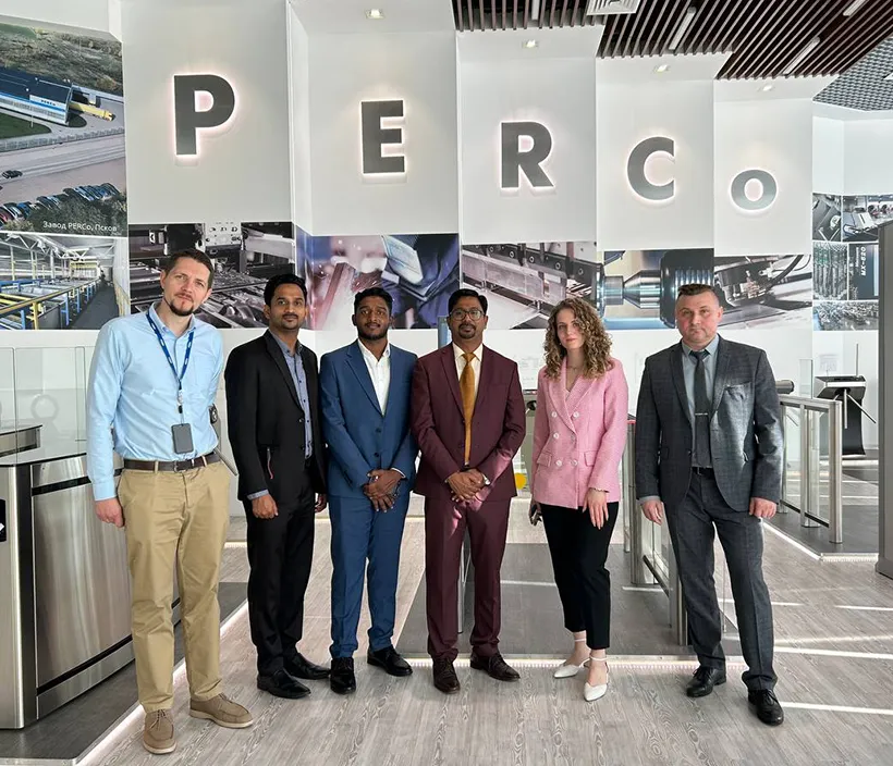 Visit of Partners from UAE to PERCo